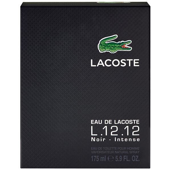 Lacoste L12 12 Noir Eau de Toilette 175ml