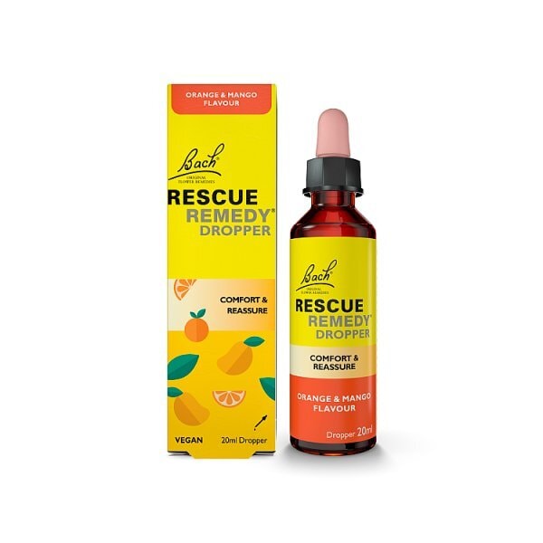 Rescue Remedy Orange & Mango Dropper 20Ml