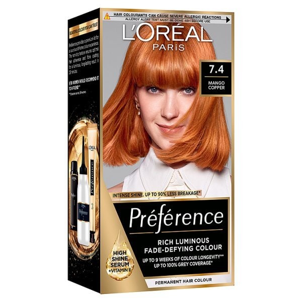 Preference Infinia P74 Mango Intense Copper Hair Dye