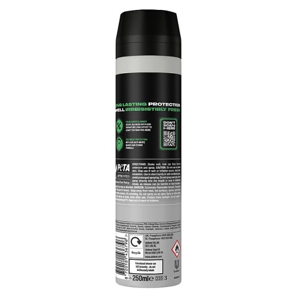 Lynx Jungle Fresh Anti-Perspirant Deodorant Aerosol 250 ml