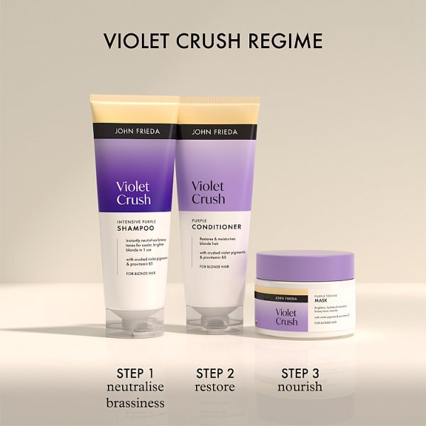 John Frieda Violet Crush Purple Toning Mask 250Ml
