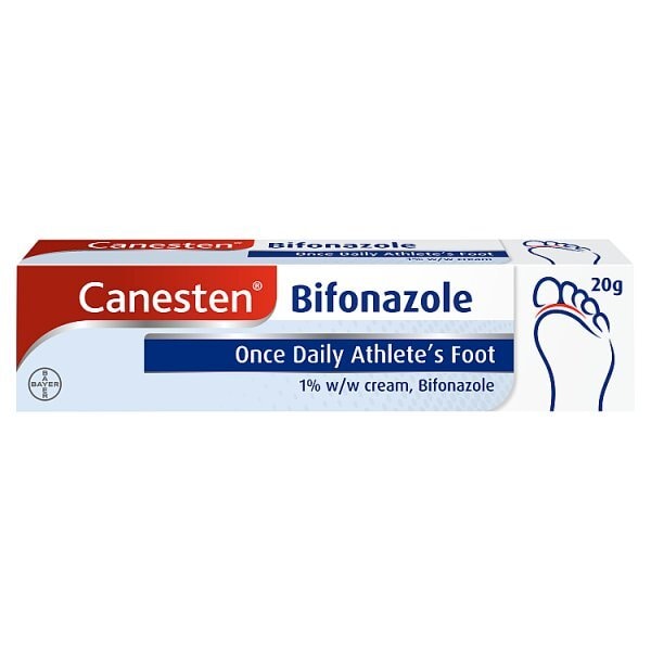 Canesten Bifonazole Once Daily Athlete's Foot 1% w/w Cream