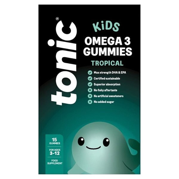Tonic Health Kids Omega Gummies x 15 Tropical