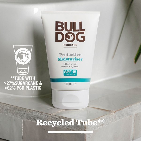 Bulldog Skincare Protective Moisturiser SPF 15 100ml