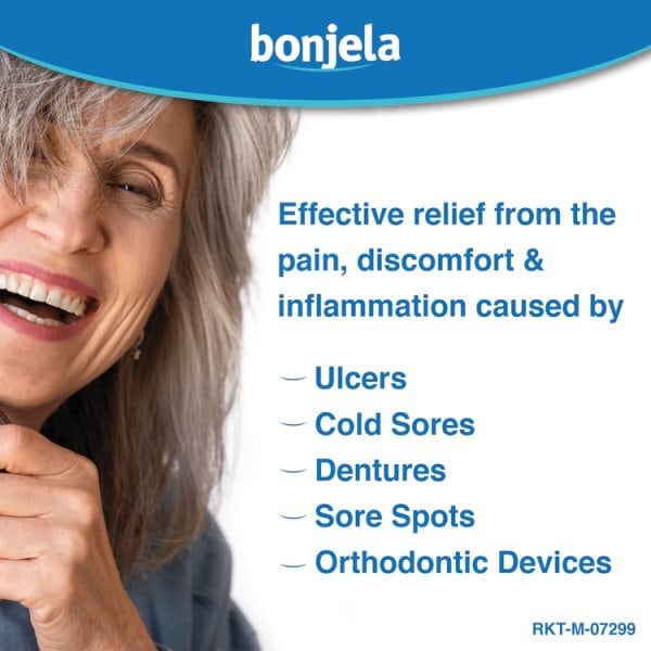Bonjela Original Mouth Ulcer Relief For Adults 15g