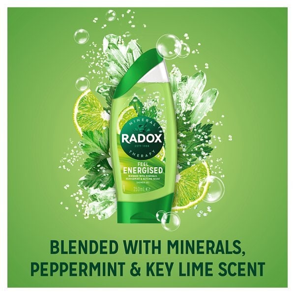 Radox Mineral Therapy Shower Gel Feel Energised 250ml