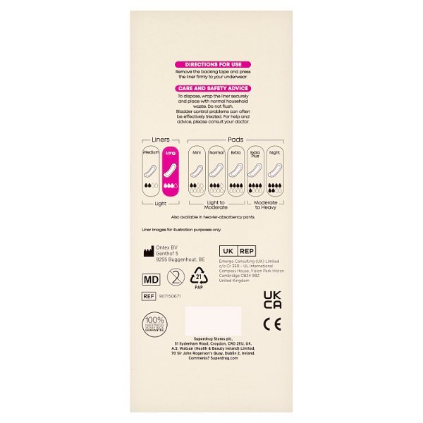 Superdrug Long Liner x20