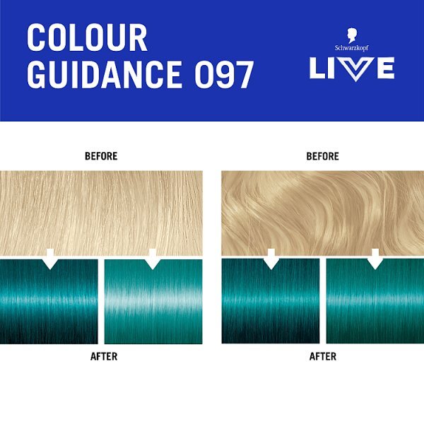 Schwarzkopf LIVE 097 Sea Mermaid Semi-Permanent Hair Dye