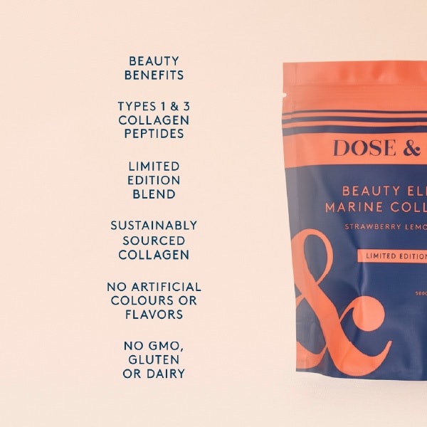 Dose & Co Beauty Elixir 180G - Strawberry Lemonade