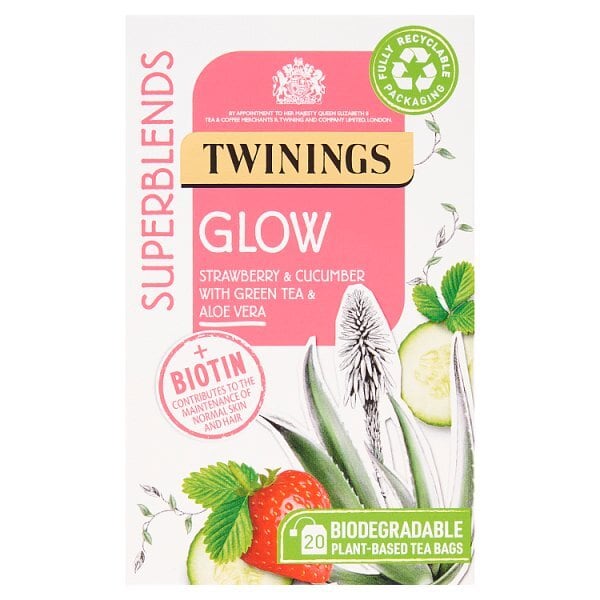 Twinings Superblends Glow Tea, 20 Tea Bags