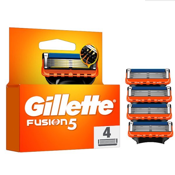 Gillette Fusion5 Men’s Razor Blade Refills, 4 Count