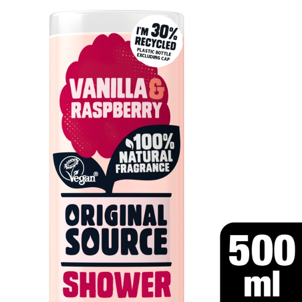 Original Source Vanilla Raspberry Shower 500ml