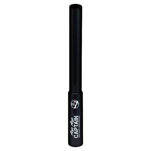 W7 Aye Aye Captain Black Liquid Eyeliner 5ml