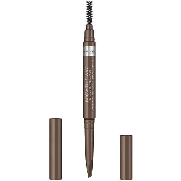 DNR RIMMEL 2IN1 SCULPT EYEBRW DEFINER M BR