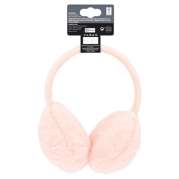 Superdrug Selected Ear Muffs Pink