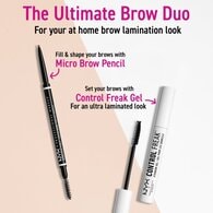 NYX Professional Makeup Control Freak Eye Brow Gel - Clear