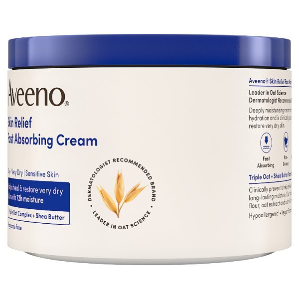 AVEENO Skin Relief light-weight Cream Jar 400ml