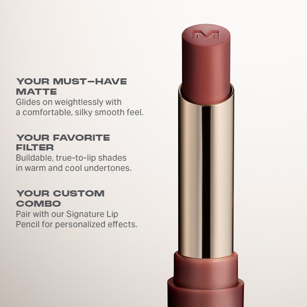 Morphe Lip Filter Hydroplump Soft Matte Lipstick - Plush