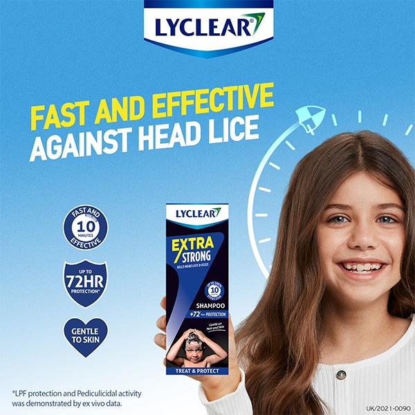 Lyclear Extra Strong Treat & Protect Shampoo 200ml