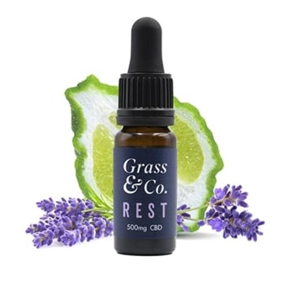 Grass & Co. Rest 500Mg 5.5% Cbd Consumable Oil