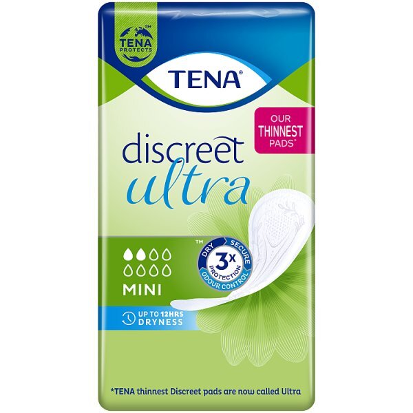 TENA Discreet Mini Incontinence Pads 20 pack