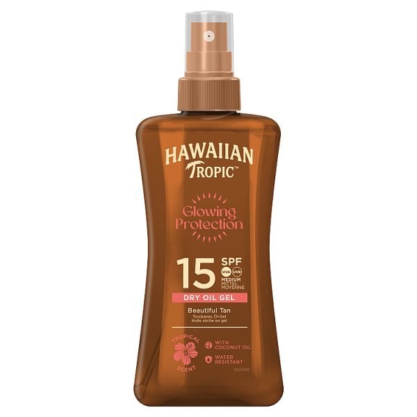 Hawaiian Tropic Protective Dry Oil SPF15 200ml