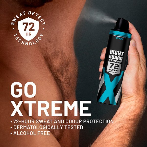 Right Guard Xtreme Cool 72H Anti-Perspirant 150ml