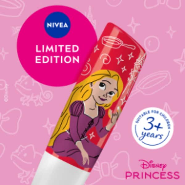 NIVEA Wild Cranberry Disney Rapunzel Limited Edition Lip Balm 4.8g