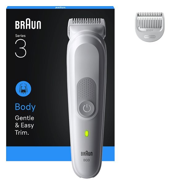 Braun Body Groomer, +2 Grooming Tools, Waterproof, Bg3500