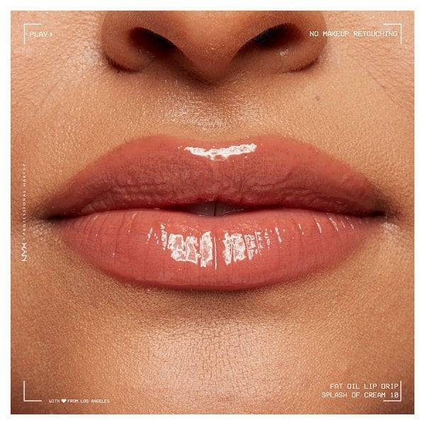 NYX Professional Makeup Fat Oil Lip Drip Gloss Splash Of Cream