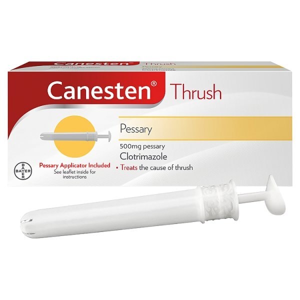 Canesten Thrush Treatment 1 Pessary 500mg