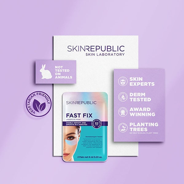 Skin Republic Fast Fix Holographic Foil Under Eye Patch