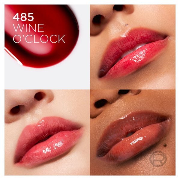 L'Oréal Paris Lip Oil, Plump Ambition with Hyaluronic Acid & Tripeptides, 485, 5ml