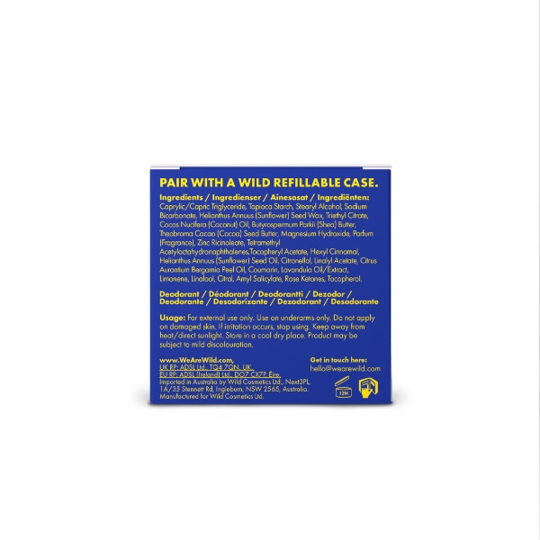Wild Thunderstorm Natural Deodorant Refill 40g