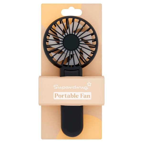 Superdrug Portable Fan Black
