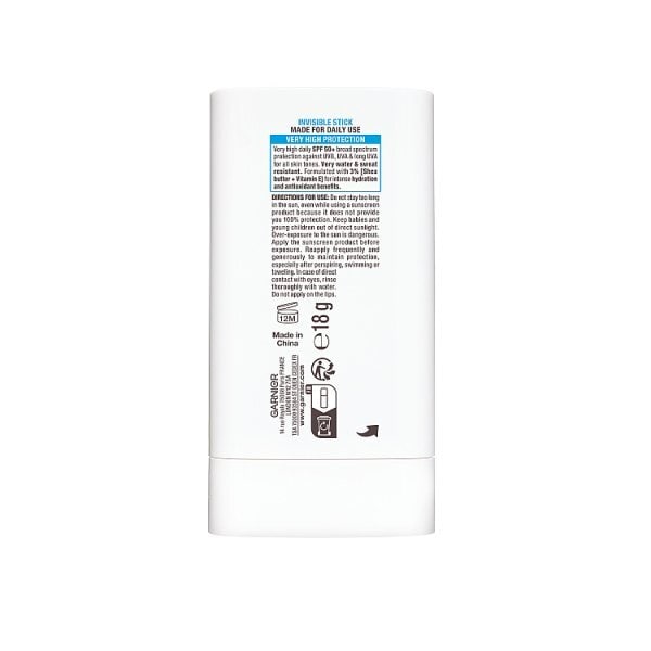 Garnier Ambre Solaire Super Uv Stick Spf50 18G