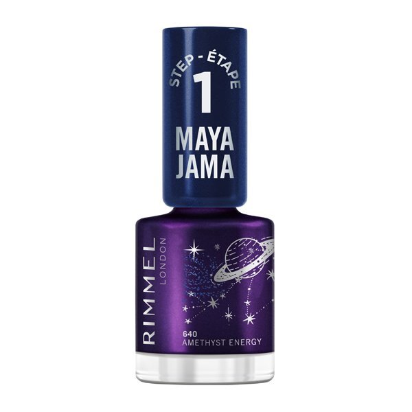 Rimmel Maya Jama Astrology Collection Super Gel Nail Polish Amethyst Energy