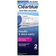 Clearblue Visual Ultra Early Pregnancy Test - 2 Tests