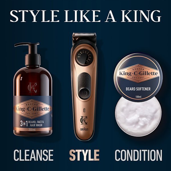 King C. Gillette Men's Beard Trimmer Pro