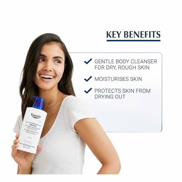 Eucerin UreaRepair 5% Body Wash for Dry Rough Skin 400ml