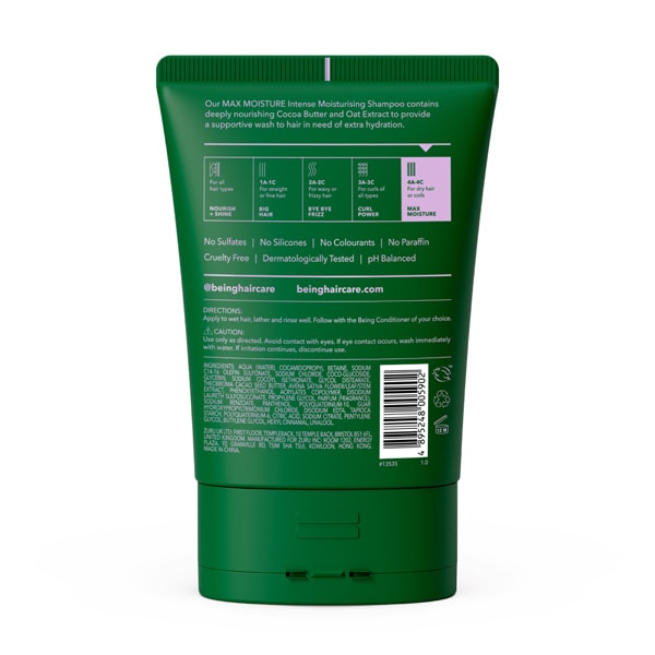 Being Shampoo Max Moisture 354ml