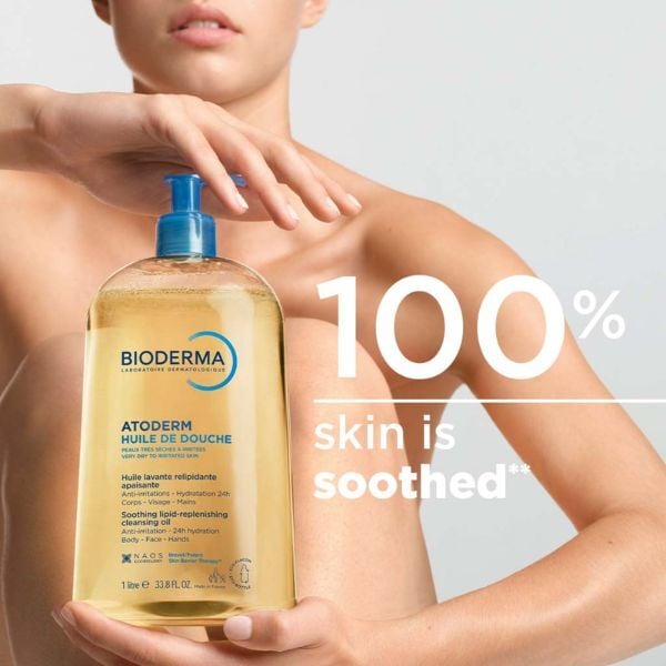 Bioderma Atoderm Cleansing Oil Normal To Very Dry Skin 1L