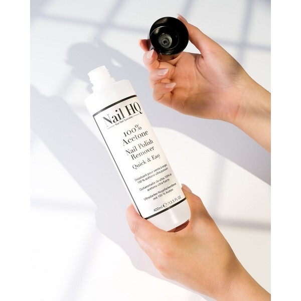 Nail HQ 100% Acetone Nail Polish Remover 400ml