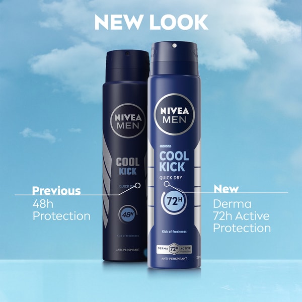 NIVEA MEN Cool Kick Anti-Perspirant Deodorant Spray 250ml
