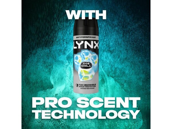 Lynx Ice Chill Anti-Perspirant Deodorant Aerosol 150 ml