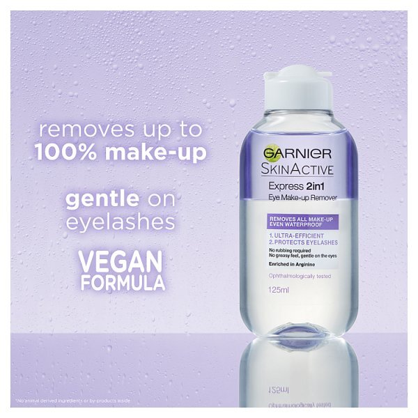 Garnier Skin Naturals 2 in1 Eye Make Up Remover 125ml