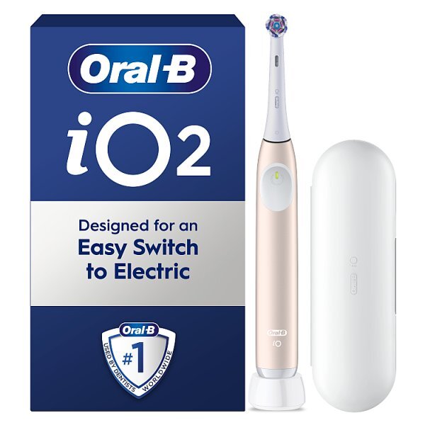 Oral-B iO2 Calm Pink Electric Toothbrush Whitening Edition