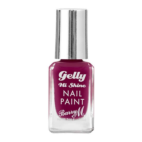 Barry M Gelly Nail Paint - Plum Jam