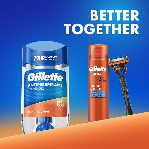 Gillette Sport Triumph Clear Gel 70Ml