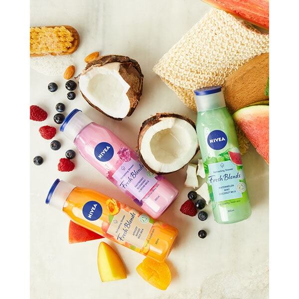 NIVEA Fresh Blends Watermelon & Mint Shower Gel 300ml